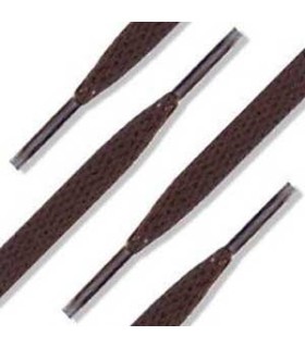 Cordon plano marrón 120 cm | Plantillas y material de limpieza en L...