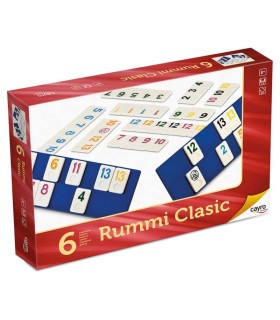Cayro Rummi Clasic 6 jugadores grande | Juegos de mesa en La Granota
