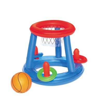 Canasta Hinchable flotante con pelota | Playa y piscina en La Granota