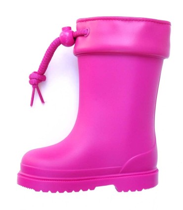 Igor bota de agua Chufo Cuello Fucsia | Botas de agua en La Granota