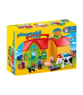 Playmobil 6962 Granja maletín | Playmobil 1·2·3 en La Granota