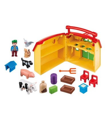Playmobil 6962 Granja maletín | Playmobil 1·2·3 en La Granota