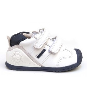 Biomecanics Botita Deportiva Blanca y Azul | Preandante en La Granota