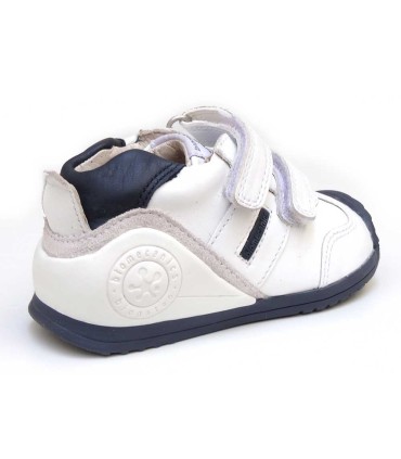 Biomecanics Botita Deportiva Blanca y Azul | Preandante en La Granota