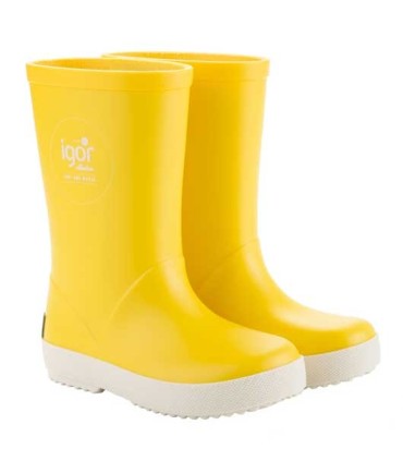 Igor Bota de Agua Splash Náutico Amarillo | Botas de agua en La Gra...