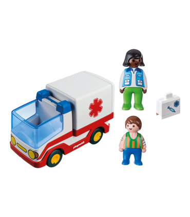 Playmobil 9122 Ambulancia | Playmobil 1·2·3 en La Granota