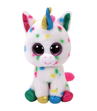 Peluche TY Beanie Boos Unicornio Harmonie | Peluches en La Granota
