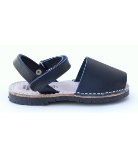 Avarca velcro azul marino | Sandalias en La Granota