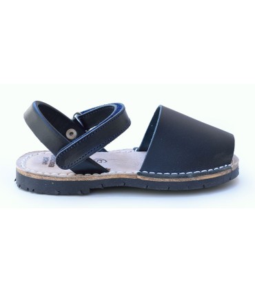 Avarca velcro azul marino | Sandalias en La Granota