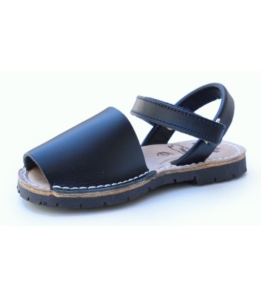 Avarca velcro azul marino | Sandalias en La Granota