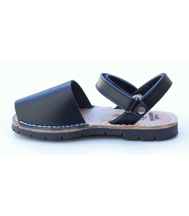 Avarca velcro azul marino | Sandalias en La Granota