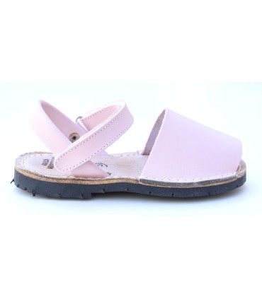 Avarca velcro rosa | Sandalia en La Granota