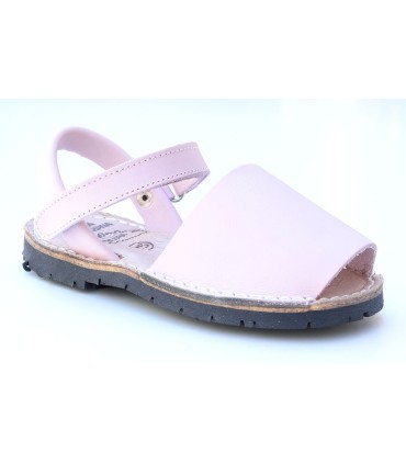 Avarca velcro rosa | Sandalia en La Granota