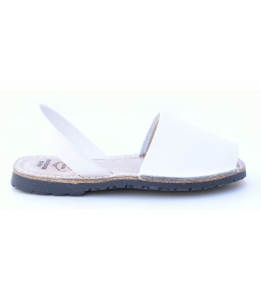 Avarca blanca | Sandalias en La Granota