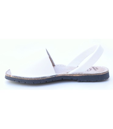 Avarca blanca | Sandalias en La Granota