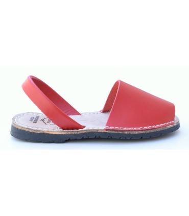Avarca roja | Sandalias en La Granota