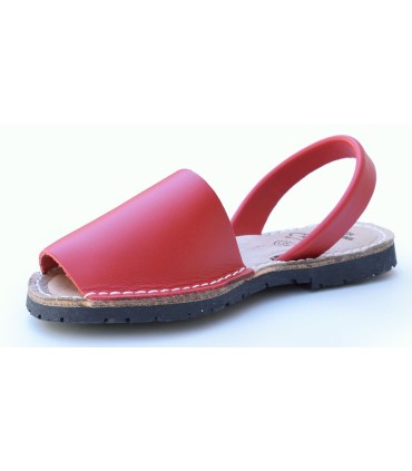 Avarca roja | Sandalias en La Granota