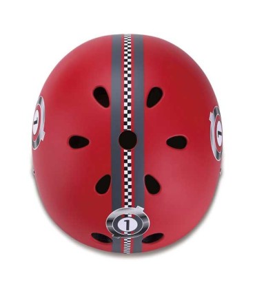 Globber casco junior racing rojo | Cascos y accesorios en La Granota