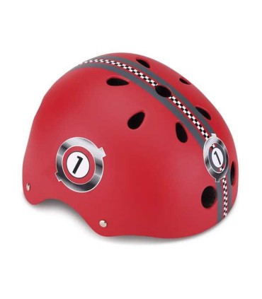 Globber casco junior racing rojo | Cascos y accesorios en La Granota