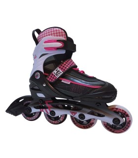 Patines en Linea KRF Aluminio Rosa | Patines en La Granota