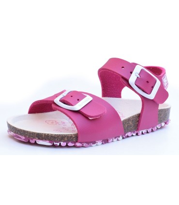 Garvalín sandalia anatómica fucsia | Sandalia en La Granota