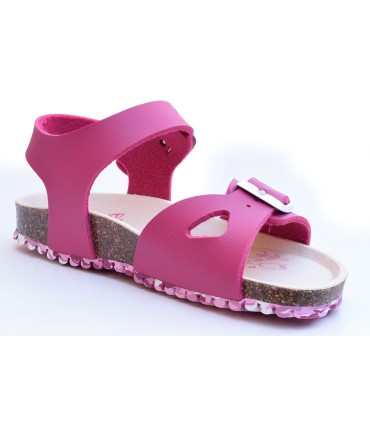 Garvalín sandalia anatómica fucsia | Sandalia en La Granota