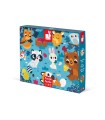 Janod Puzzle Táctil Animales del Bosque