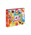Janod Puzzle Táctil Animales Domésticos