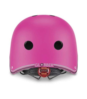 Casco Globber junior Primo lights deep rosa | Cascos y accesorios e...