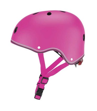 Casco Globber junior Primo lights deep rosa | Cascos y accesorios e...