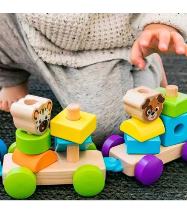 Tren de Bloques | Madera en La Granota
