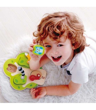 Puzzle Encajable Árbol de Animales | Puzzles en La Granota