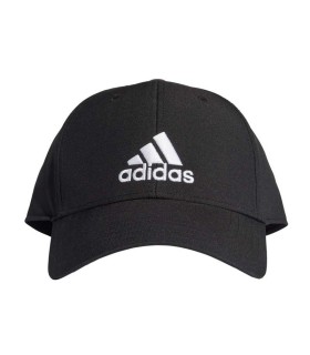 Gorra Adidas Baseball Negra Logo | La Granota