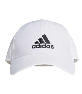 Adidas Gorra Baseball Blanca Logo | Gorras en La Granota