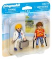 Playmobil 70079 Duo Pack Doctora y Paciente