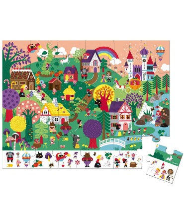 Puzzle de observación Janod Los Cuentos | Puzzles en La Granota