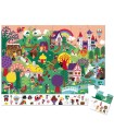 Janod Puzzle de Observación Los Cuentos 24 Piezas
