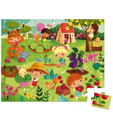 Puzzle Janod El Huerto 36 Piezas | Puzzles en La Granota