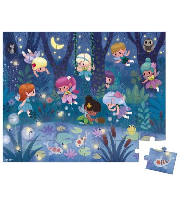 Puzzle Janod Hadas y Nenúfares 36 Piezas | Puzzles en La Granota