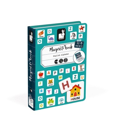Janod Libro Magnético Alfabeto en Ingles | Janod en La Granota