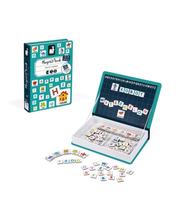 Janod Libro Magnético Alfabeto en Ingles | Janod en La Granota