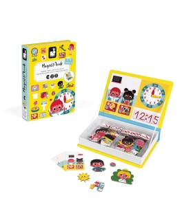 Libro Magnético Aprendo La Hora Janod 2