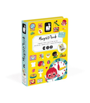 Libro Magnético Aprendo La Hora Janod | Juegos Educativos La Granota