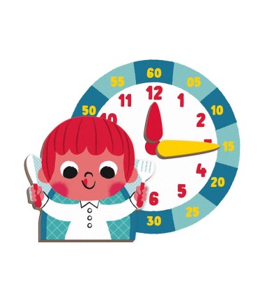 Libro Magnético Aprendo La Hora Janod | Juegos Educativos La Granota