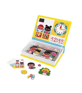 Libro Magnético Aprendo La Hora Janod | Juegos Educativos La Granota