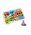 Puzzle Encajable Vehículos Janod