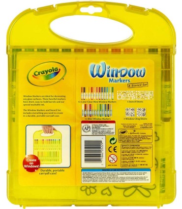 Maletín Rotuladores Para Cristal Crayola | Manualidades en La Granota
