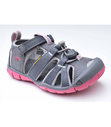 Sandalia Keen Seacamp II  Steel Grey/Rapture Pink | La Granota