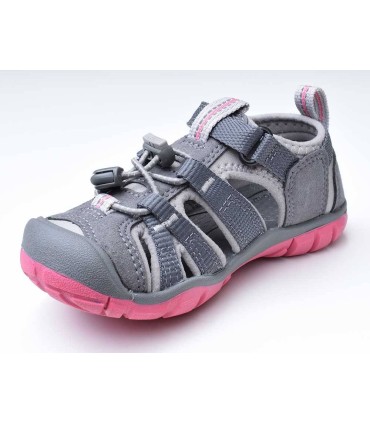 Sandalia Keen Seacamp II  Steel Grey/Rapture Pink | La Granota