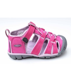 Sandalia Keen Seacamp II Very Berry/Dawn Pink infantil | La granota